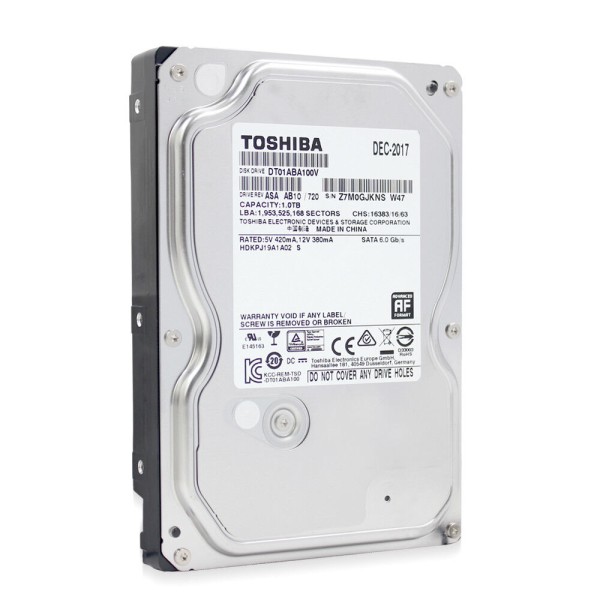 TOSHIBA DT01ABA100V 1TB